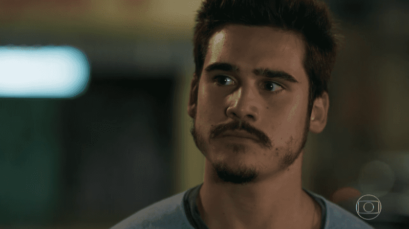 Samuca (Nicolas Prattes) em cena de O Tempo Não Para (Foto: Reprodução/Globo) Samuca (Nicolas Prattes) em cena de O Tempo Não Para (Foto: Reprodução/Globo)