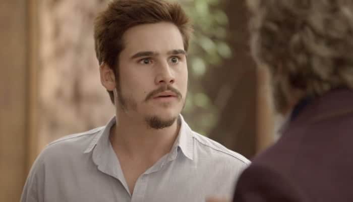Samuca (Nicolas Prattes) em cena de O Tempo Não Para (Foto: Divulgação/Globo) Samuca (Nicolas Prattes) em cena de O Tempo Não Para (Foto: Divulgação/Globo)