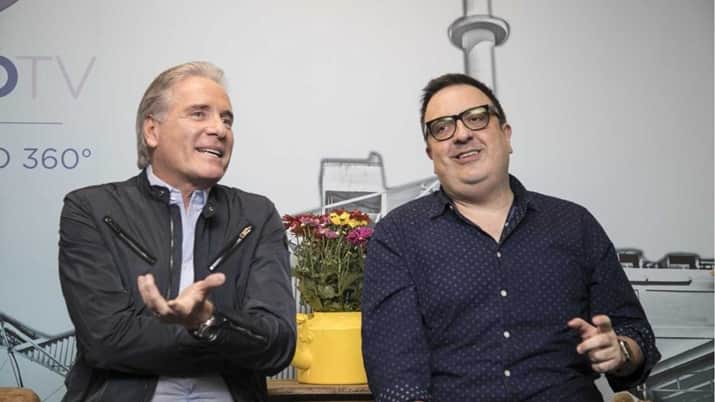 Roberto Justus ao lado do diretor Rodrigo Carelli. (Foto: Divulgação) Roberto Justus ao lado do diretor Rodrigo Carelli. (Foto: Divulgação)