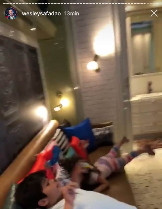 Wesley Safadão mostra quarto dos filhos (Foto: Reprodução/Instagram)