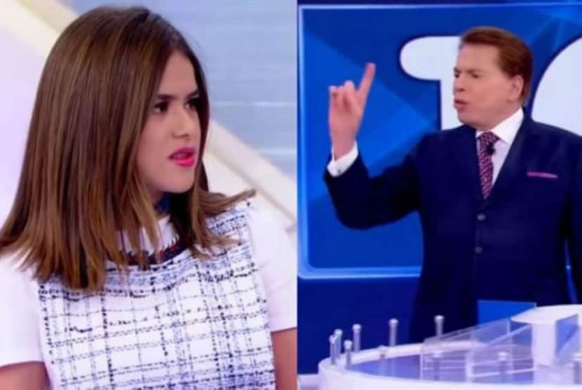 Maisa Silva e Silvio Santos (Foto: Divulgação) Maisa Silva e Silvio Santos (Foto: Divulgação)