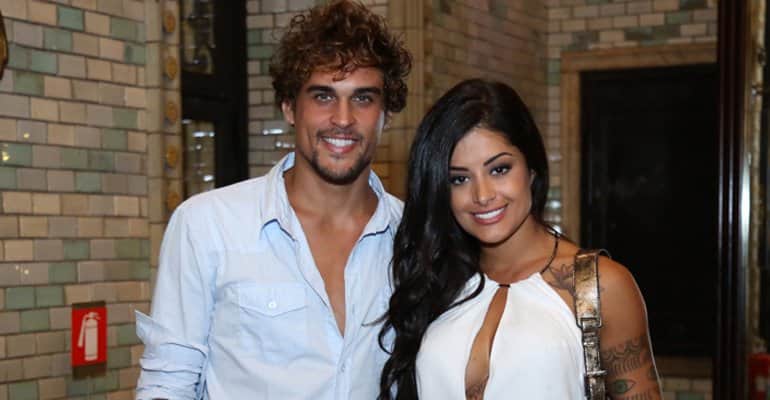 Aline Riscado e Felipe Roque (Foto: Reprodução) Aline Riscado e Felipe Roque (Foto: Reprodução)