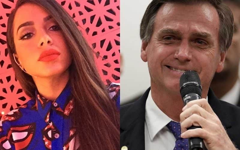 Bolsonaro e Anitta Luisa Mell (Foto: Reprodução) Bolsonaro e Anitta Luisa Mell (Foto: Reprodução)