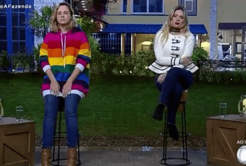 Ana Paula e Nadja passaram do ponto ao vivo na Fazenda 10 Ana Paula e Nadja passaram do ponto ao vivo na Fazenda 10