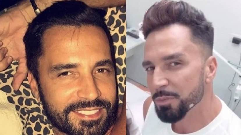 Latino antes e depois (Foto: Reprodução) Latino antes e depois (Foto: Reprodução)