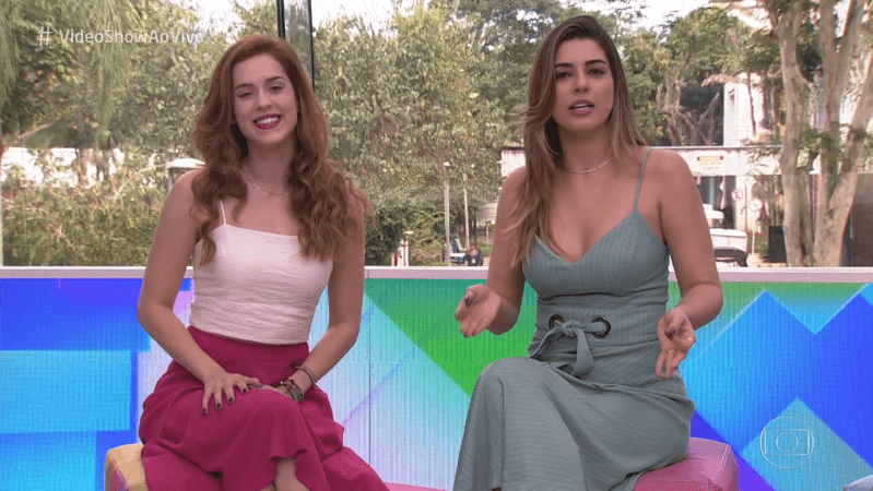 As apresentadoras Sophia Abrahão e Fernanda Keulla no Vídeo Show (Foto: Reprodução/Globo) As apresentadoras Sophia Abrahão e Fernanda Keulla no Vídeo Show (Foto: Reprodução/Globo)