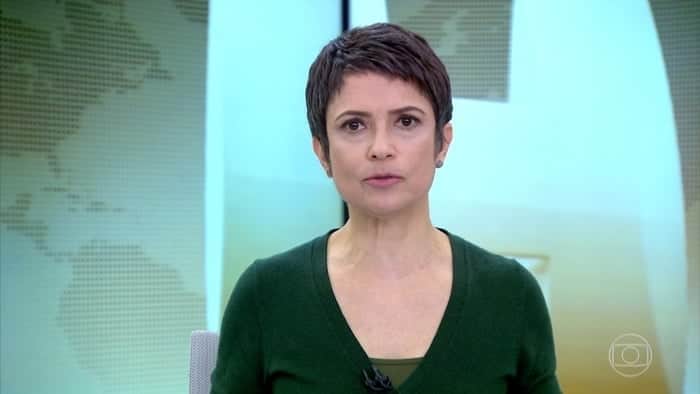Sandra Annenberg no Jornal Hoje (Foto: Reprodução/Globo) Sandra Annenberg no Jornal Hoje (Foto: Reprodução/Globo)