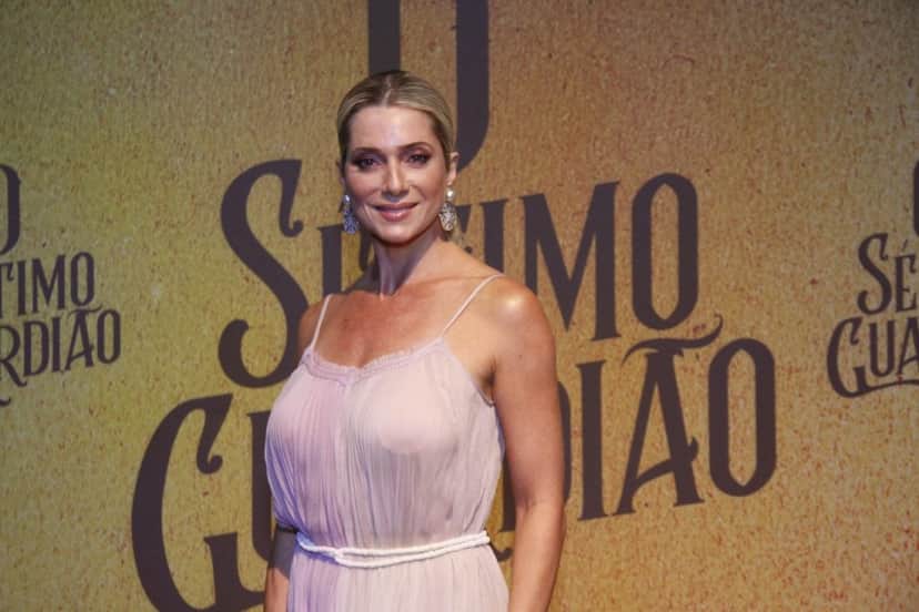 Letícia Spiller em festa de lançamento de O Sétimo Guardião (Foto: Divulgação) Letícia Spiller em festa de lançamento de O Sétimo Guardião (Foto: Divulgação)