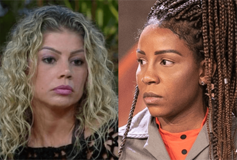 Luane Dias e Catia Paganote estão na roça da Fazenda; quem deve ficar? Luane Dias e Catia Paganote estão na roça da Fazenda; quem deve ficar?