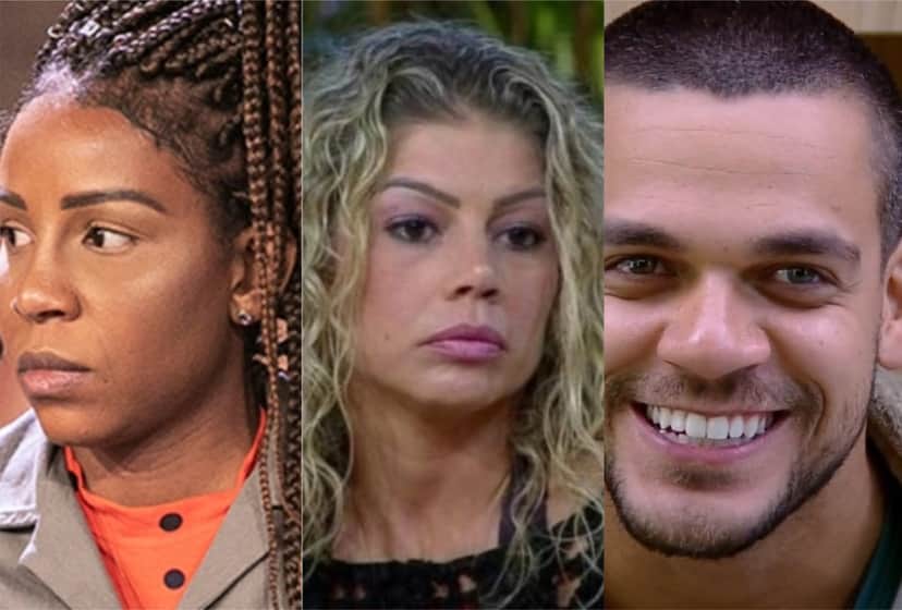Luane Dias, Catia Paganote e Caique Aguiar estão na roça da Fazenda Luane Dias, Catia Paganote e Caique Aguiar estão na roça da Fazenda