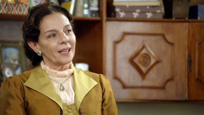 Agustina em O Tempo Não Para (Foto: Divulgação) Agustina em O Tempo Não Para (Foto: Divulgação)