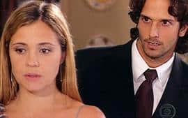 Amélia (Adriana Esteves) e Nélio (Vladimir Brichta) em Coração de Estudante (Foto; Reprodução) Amélia (Adriana Esteves) e Nélio (Vladimir Brichta) em Coração de Estudante (Foto; Reprodução)