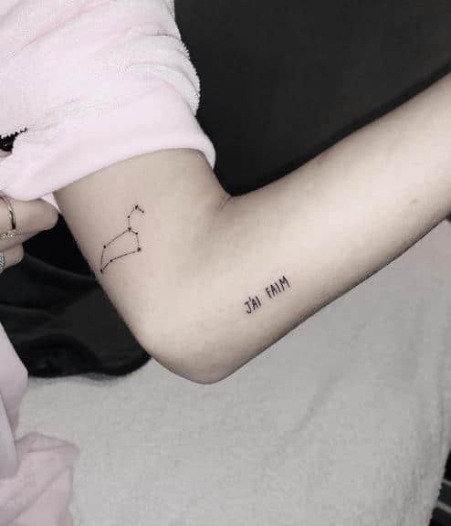 Tatuagem de Bruna Maraquezine (Foto: Reprodução) Tatuagem de Bruna Maraquezine (Foto: Reprodução)