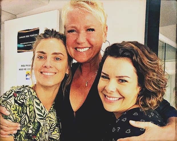 Carolina Dieckmann, Xuxa e Fernanda Souza (Foto: Reprodução / Instagram) Carolina Dieckmann, Xuxa e Fernanda Souza (Foto: Reprodução / Instagram)