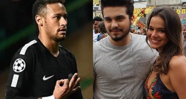 Neymar e Luan Santana voltaram a trocar mensagens, após ciúmes do jogador (Reprodução/Instagram) Neymar e Luan Santana voltaram a trocar mensagens, após ciúmes do jogador (Reprodução/Instagram)