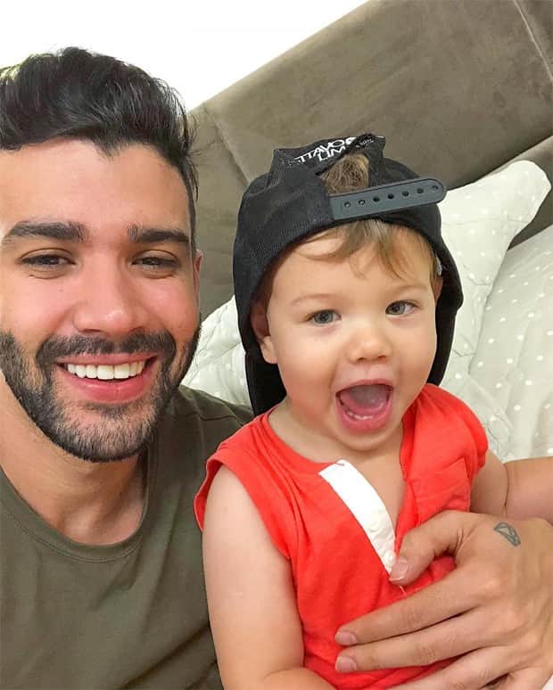 Gusttavo lima e o filho, Gabriel (Foto: Reprodução/Instagram) Gusttavo lima e o filho, Gabriel (Foto: Reprodução/Instagram)