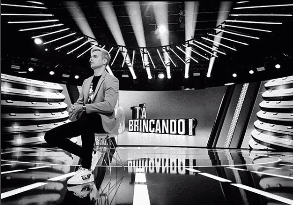 Otaviano no programa Tá Brincando, novidade da Globo. (Foto: Reprodução) Otaviano no programa Tá Brincando, novidade da Globo. (Foto: Reprodução)