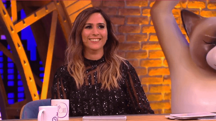 A apresentadora Tatá Werneck no talk show Lady Night. (Foto: Reprodução) A apresentadora Tatá Werneck no talk show Lady Night. (Foto: Reprodução)