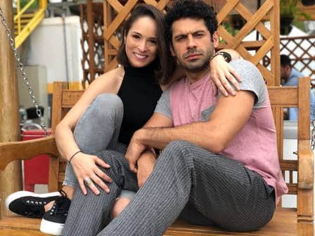 Nathalia Serra e João Baldasserini em O Tempo Não Para (Foto: Divulgação) Nathalia Serra e João Baldasserini em O Tempo Não Para (Foto: Divulgação)