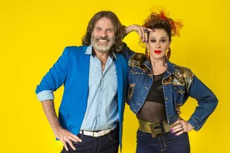 Luiz Henrique Nogueira e Claudia Raia serão os inseparáveis Jofre Cachorrão e Lidiane, em Verão 90 (Foto: João Cotta/ Globo/ Divulgação) Luiz Henrique Nogueira e Claudia Raia serão os inseparáveis Jofre Cachorrão e Lidiane, em Verão 90 (Foto: João Cotta/ Globo/ Divulgação)