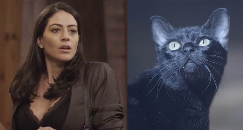 Waleska de O Tempo Não Para e Leon de O Sétimo Guardião (Foto: Reprodução/ Globo) Waleska de O Tempo Não Para e Leon de O Sétimo Guardião (Foto: Reprodução/ Globo)