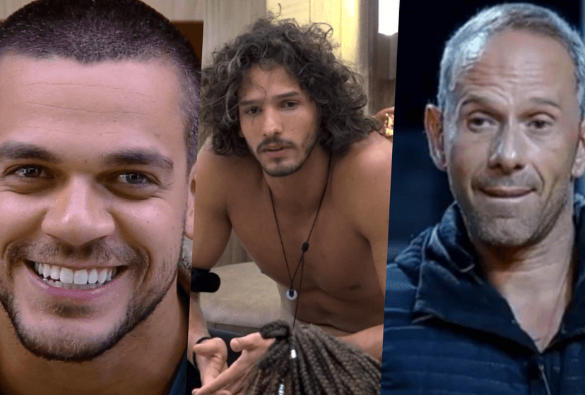 Caique Aguiar, Evandro Santo e Rafael Ilha estão na final da Fazenda Caique Aguiar, Evandro Santo e Rafael Ilha estão na final da Fazenda