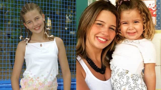 Debby Lagranha e sua filha Maria Eduarda (Foto: Reprodução) Debby Lagranha e sua filha Maria Eduarda (Foto: Reprodução)