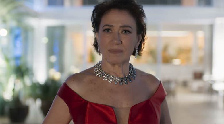 Valentina em cena de O Sétimo Guardião (Foto: Reprodução/Globo) Valentina em cena de O Sétimo Guardião (Foto: Reprodução/Globo)