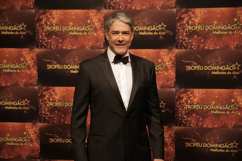 William Bonner no Troféu Domingão - Melhores do Ano 2018 — Foto: Paulo Damasceno/Gshow William Bonner no Troféu Domingão - Melhores do Ano 2018 — Foto: Paulo Damasceno/Gshow