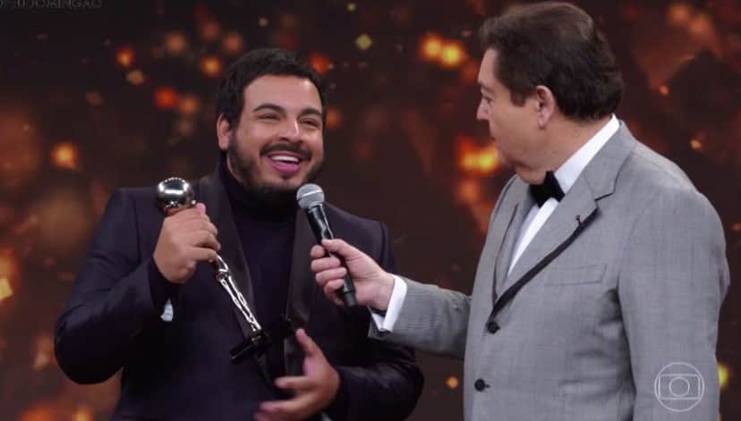 Luis Lobianco se emociona nos Melhores do Ano Luis Lobianco se emociona nos Melhores do Ano