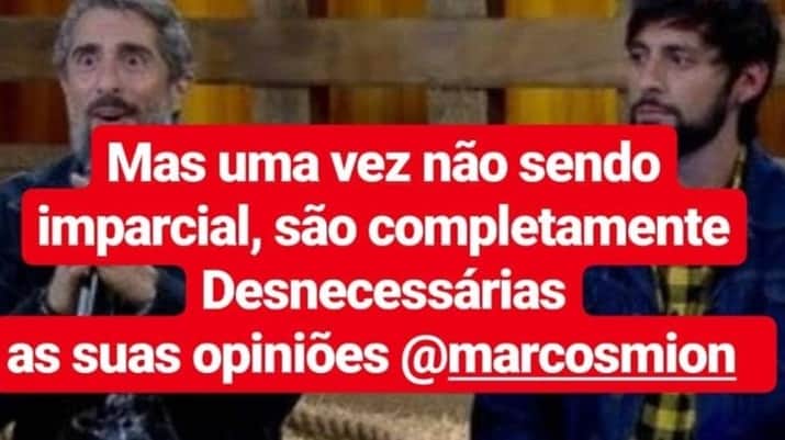 Mensagem compartilhada por Carlinhos Aguiar no Instagram. (Foto: Reprodução/Instagram) Mensagem compartilhada por Carlinhos Aguiar no Instagram. (Foto: Reprodução/Instagram)