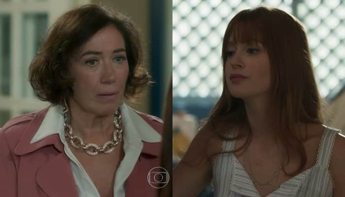 Valentina (Lília Cabral) e Luz (Marina Ruy Barbosa) em O Sétimo Guardião (Foto: Reprodução/Globo) Valentina (Lília Cabral) e Luz (Marina Ruy Barbosa) em O Sétimo Guardião (Foto: Reprodução/Globo)