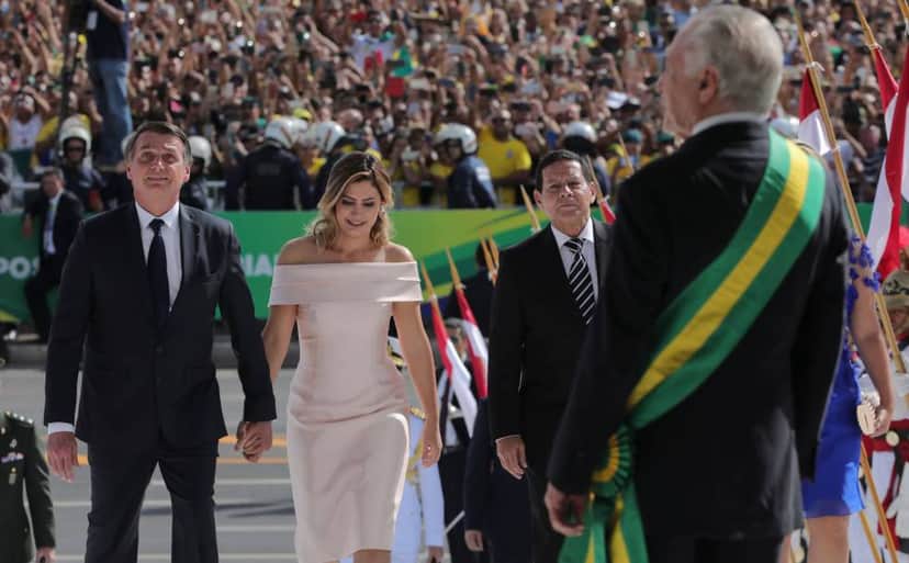A posse do presidente Jair Bolsonaro (Foto: Divulgação)