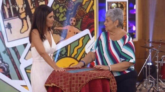 Fátima Bernardes no Encontro (Foto: Reprodução)