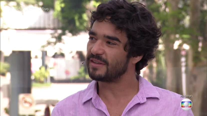 Caio Blat na Globo (Foto: Reprodução) Caio Blat na Globo (Foto: Reprodução)