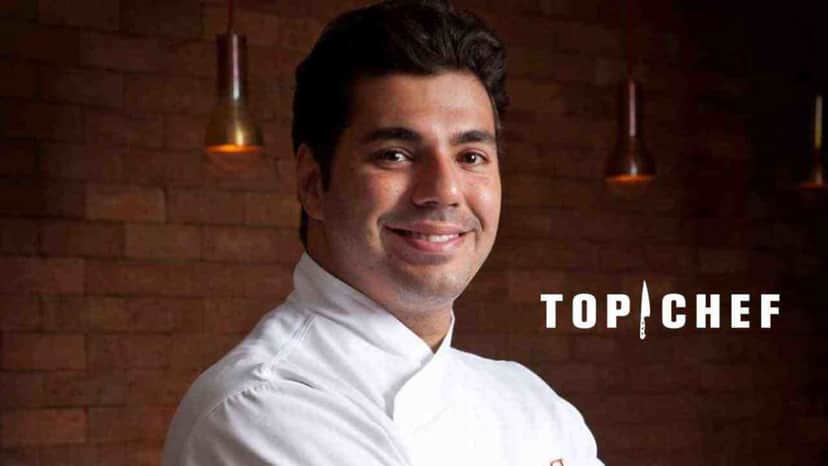 Felipe Bronze é o apresentador do Top Chef, reality de gastronomia da Record (Foto: Divulgação) Felipe Bronze é o apresentador do Top Chef, reality de gastronomia da Record (Foto: Divulgação)