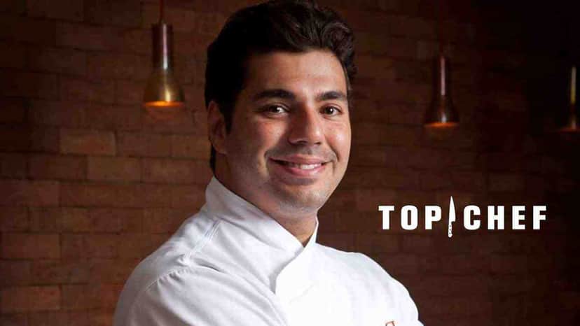 Felipe Bronze é o apresentador do Top Chef, reality de gastronomia da Record (Foto: Divulgação) Felipe Bronze é o apresentador do Top Chef, reality de gastronomia da Record (Foto: Divulgação)