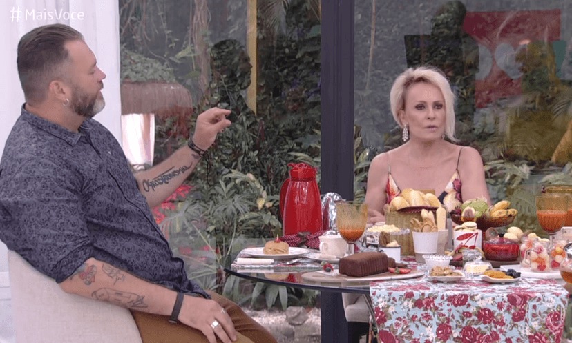 Ana Maria Braga e o Louro José na Globo (Foto: Reprodução) Ana Maria Braga e o Louro José na Globo (Foto: Reprodução)