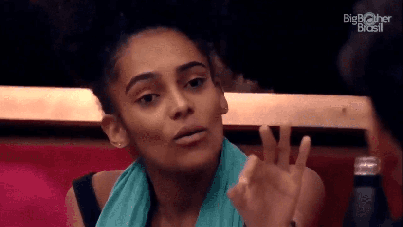Gabriela soltou o verbo no BBB19 da Globo (Foto: Reprodução) Gabriela soltou o verbo no BBB19 da Globo (Foto: Reprodução)