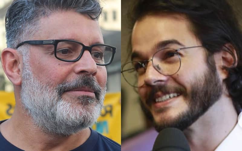 Alexandre Frota e Túlio Gadelha (Foto: Reprodução) Alexandre Frota e Túlio Gadelha (Foto: Reprodução)
