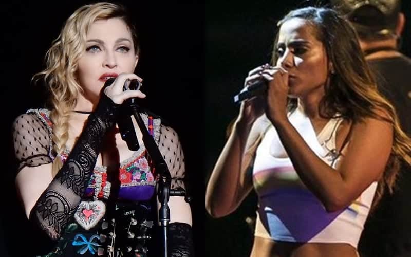 Madonna e Anitta (Foto: Divulgação/Bruna Prado/UOL) Madonna e Anitta (Foto: Divulgação/Bruna Prado/UOL)