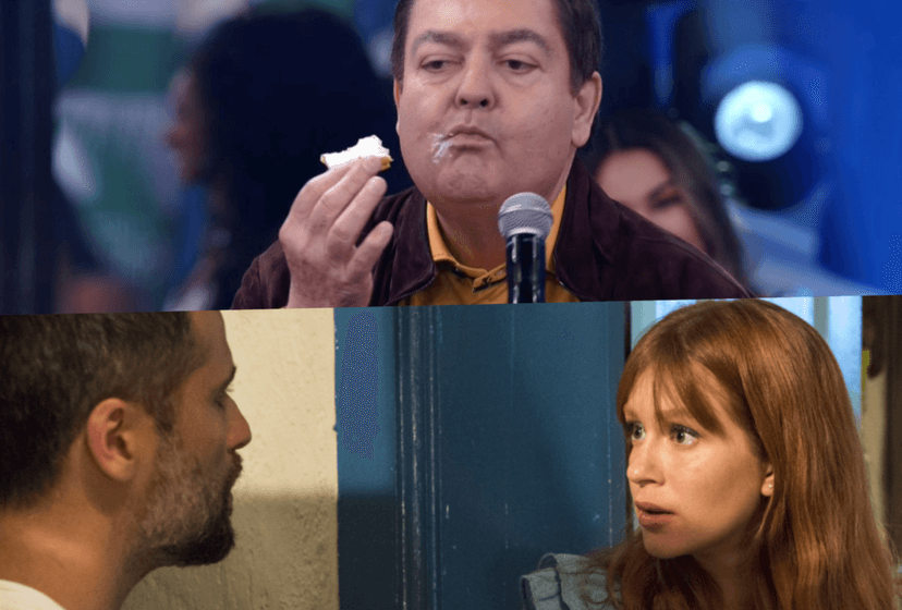 Faustão com seu Ding Dong e Globo com sua safra de novelas como O Sétimo Guardião estão no Subiu, desceu! Faustão com seu Ding Dong e Globo com sua safra de novelas como O Sétimo Guardião estão no Subiu, desceu!