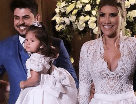 Cristiano e Paula Vaccari em casamento Cristiano e Paula Vaccari em casamento