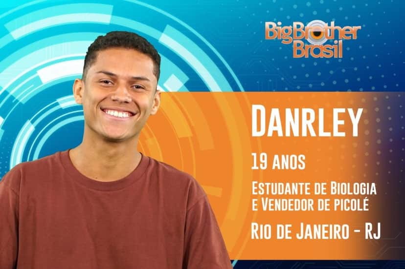 Darley tem 19 anos e estará no BBB19 Darley tem 19 anos e estará no BBB19