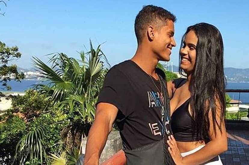 Danrley e a namorada no BBB19, da Globo (Foto: Reprodução) Danrley e a namorada no BBB19, da Globo (Foto: Reprodução)
