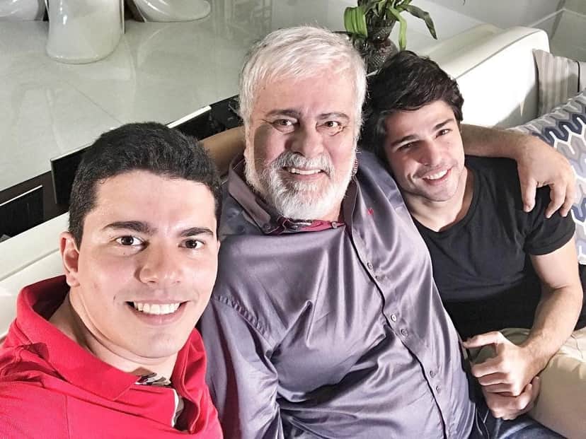 Wagner Montez e os filhos (Foto: Divulgação) Wagner Montez e os filhos (Foto: Divulgação)