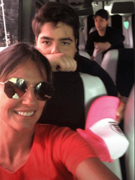 Luciana Cardoso e o filho mais velho de Faustão, João Guilherme (Foto: Reprodução/ Instagram) Luciana Cardoso e o filho mais velho de Faustão, João Guilherme (Foto: Reprodução/ Instagram)