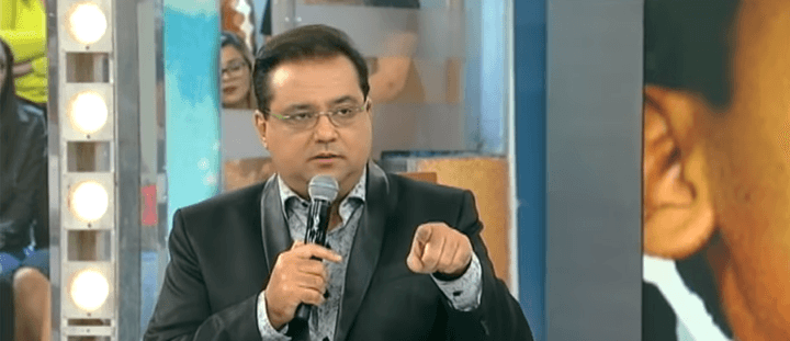 Geraldo Luís tem sofrido para conseguiu vencer o SBT na audiência e clima já é de tensão na Record (Foto reprodução) Geraldo Luís tem sofrido para conseguiu vencer o SBT na audiência e clima já é de tensão na Record (Foto reprodução)