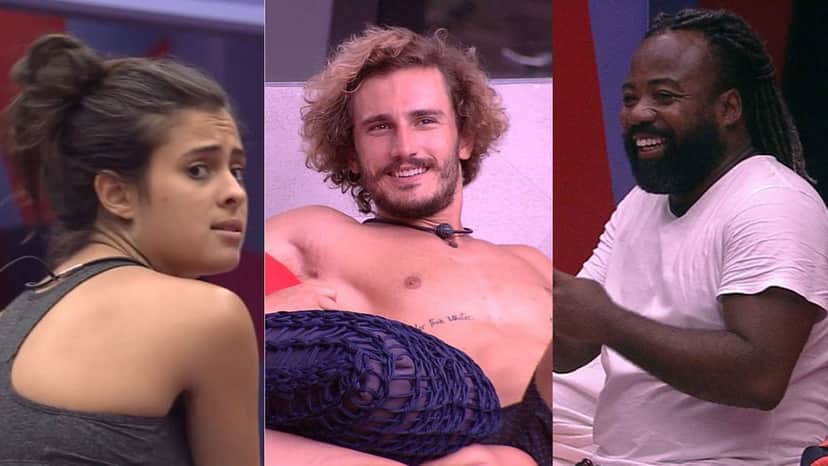 Hana, Alan e Rodrigo terão papel decisivo nesta noite no BBB19 (Foto: Montagem) Hana, Alan e Rodrigo terão papel decisivo nesta noite no BBB19 (Foto: Montagem)