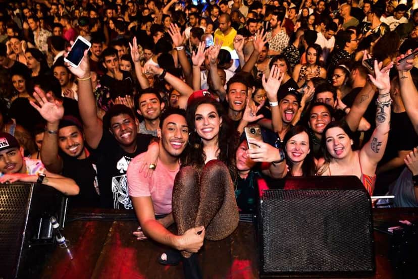 Kéfera durante show (Foto: Leo Franco/AgNews) Kéfera durante show (Foto: Leo Franco/AgNews)